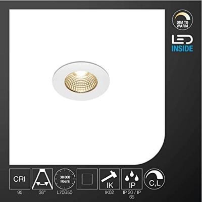 SLV 1002099 PATTA-I LED-inbouwlamp LED vast ingebouwd Wit SLV 1002099 PATTA-I LED-inbouwlamp LED vast ingebouwd Wit