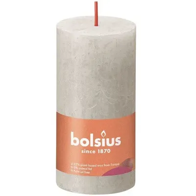 Bolsius Rustiek stompkaars 100/50 Grijs