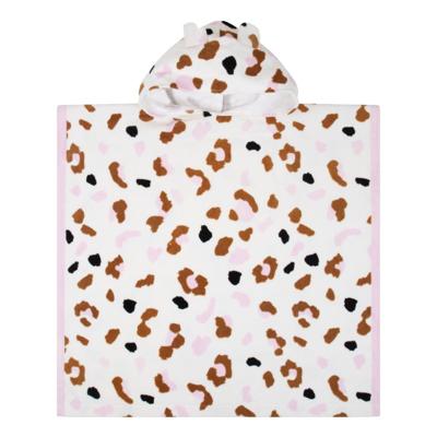 Swim Essentials Strandponcho Kaki Panterprint 65 x 65 cm