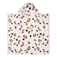 Swim Essentials Strandponcho Kaki Panterprint 65 x 65 cm - thumbnail