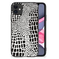 iPhone 11 Dierenprint Telefoonhoesje Slangenprint - thumbnail