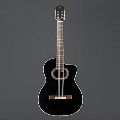 Takamine GC6CE Black elektrisch-akoestische klassieke gitaar Takamine GC6CE Black elektrisch-akoestische klassieke gitaar