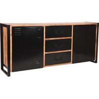 LABEL51 Dressoir 'Brussels' Mangohout, 190cm - thumbnail