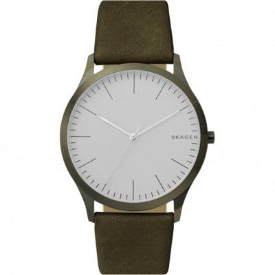 Skagen horlogeband SKW6424 Leder Groen 22mm + standaard stiksel