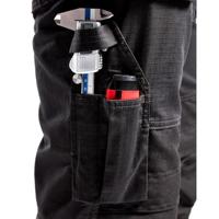 Blåkläder Service werkbroek met stretch en spijkerzakken 14961330 | Zwart/Donkergrijs | Maat 60 - 7330509555828 - thumbnail