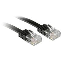 LINDY 47521 RJ45 Netwerkkabel, patchkabel CAT 6 U/UTP 1.00 m Zwart 1 stuk(s) - thumbnail
