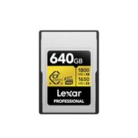 Lexar Pro Gold 640GB 4.0 CFexpress Type A VPG400 - R1800/W1650 MB/s - thumbnail