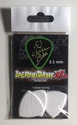 ChickenPicks Tritone III Series Bermuda III-XL 2.1 mm plectrums (3 stuks)