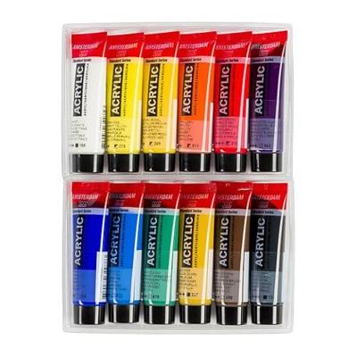 Talens Amsterdam acrylverf standard set, 12dlg. Talens Amsterdam acrylverf standard set, 12dlg.