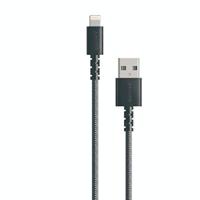 Anker Lightning Powerline Select+, zwart, 0,9 meter, Apple MFi gecertificeerd, dubbel gevlochten nylon, Kevlar vezel, versterkt, perfecte compatibiliteit met iPhone Xs/XS Max/XR/X/8/8 Plus, 7/7 Plus, - thumbnail