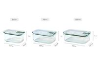 Mepal Glazen vershouddoos - easyclip - nordic sage - 1500 ml - thumbnail