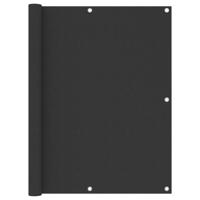 Balkonscherm 120x500 cm oxford stof antraciet - thumbnail