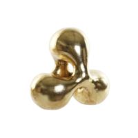 Decoratieve figuren DKD Home Decor 28,5 x 18 x 26 cm Abstract Gouden - thumbnail