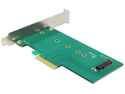 Delock 89472 PCI Express x4-kaart > 1 x interne NVMe M.2 Key M 110 mm - Low Profile Form Factor - thumbnail