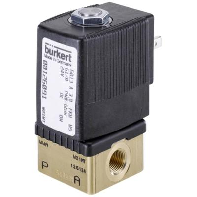 Bürkert Direct bedienbaar ventiel 126091 6013 24 V/DC G 1/8 mof Nominale breedte 3 mm 1 stuk(s)