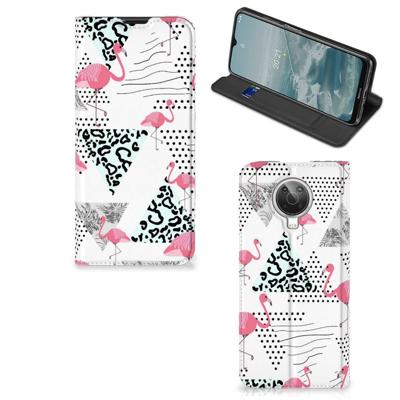 Nokia G10 | G20 | Hoesje maken | Flamingo Triangle