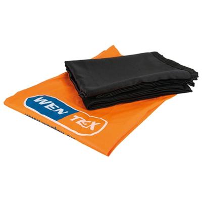 Wentex Pipe & Drape doek 280x120cm medium gloss satin zwart