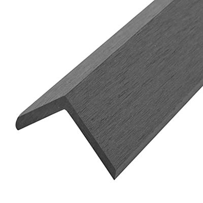 VidaXL Terras hoekplinten 5 st 170 cm hkc grijs