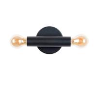 Zuiver Wandlamp 'Hawk' 2-lamps, kleur Zwart - thumbnail