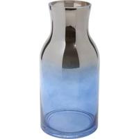 Kare Vaas Glow Blue 30cm - thumbnail