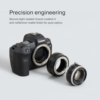 Urth Lens Mount Adapter: Compatible with M42 Lens to Canon RF Camera Body