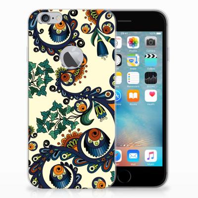 Siliconen Hoesje Apple iPhone 6 Plus | 6s Plus Barok Flower Siliconen Hoesje Apple iPhone 6 Plus | 6s Plus Barok Flower