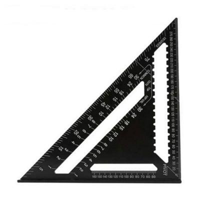 Hoek liniaal meetinstrument voor houtbewerking Square layout gauge (12 inch zwart) Hoek liniaal meetinstrument voor houtbewerking Square layout gauge (12 inch zwart)