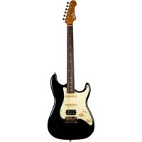 JET Guitars JS-480 Black elektrische gitaar - thumbnail