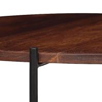 2-delige Salontafelset 60x35 cm massief sheeshamhout - thumbnail