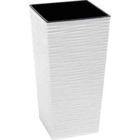 Siena Garden 589_05 Plantcontainer Kunststof Wit - thumbnail