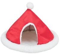 TRIXIE XMAS IGLOCAVIA / KONIJN ROOD / WIT - thumbnail