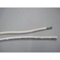 Huber+Suhner 12420248 Draad Radox® 155 1 x 2.50 mm² Wit per meter - thumbnail