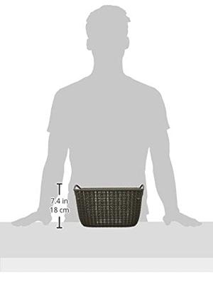 Curver Opbergmand Knit-Look 8L Bruin