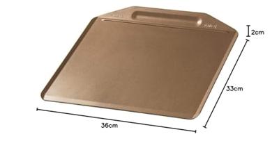 Bakplaat zonder rand Mojave gold