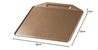 Bakplaat zonder rand Mojave gold - thumbnail