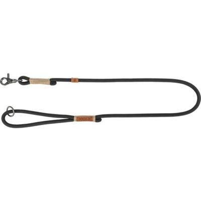 TRIXIE Hondenriem BE Nordic L–XL, 1,00 m ø 13 mm in zwart/zand - milieuvriendelijke hondenriem met Scandinavische charme - voor grote tot zeer grote honden - 17215