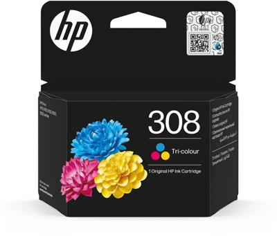 Inktcartridge hp 7fp20ue 308 3 kleuren