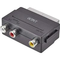 SpeaKa Professional SP-7870668 SCART / Cinch Adapter [1x SCART-stekker - 3x Cinch-koppeling] Zwart - thumbnail