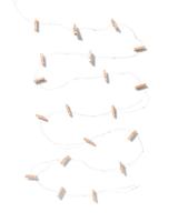 HEMA Lichtsnoer 3.25m met 20 lampjes en 19 clipjes glitter - thumbnail