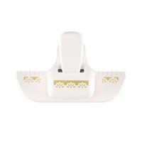 Vaessen Creative • randpons halve madeliefjes - thumbnail