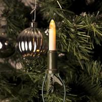 Konstsmide 1068-020 Kerstboomverlichting Binnen werkt op het lichtnet Aantal lampen 10 LED Warmwit Verlichte lengte: 6.75 m - thumbnail