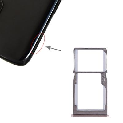 SIM-kaart lade + SIM-kaart lade/micro SD-kaart lade voor Meizu 15 (goud)