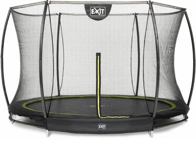 Exit Silhouette InGround trampoline met net - Ø 427 cm - Zwart