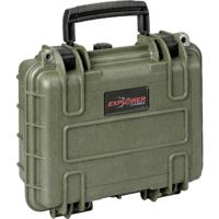 Explorer Cases Outdoor-koffer 2712HL.G green with pick & pluck foam (b x h x d) 28 x 20 x 12 cm Olijf-groen 2712HL.G - thumbnail