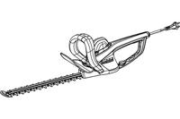 Metabo HS 8755 Heggenschaar | 560w 550mm - 608755000 - thumbnail