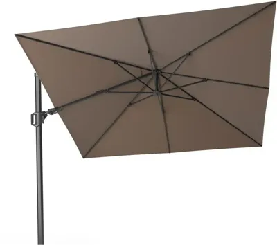 Platinum | Zweefparasol Challenger T² Premium 300 x 300 cm | Havana