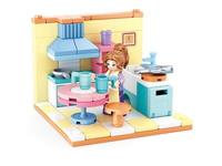 Sluban Mini Handcraft Keuken 108pc - thumbnail