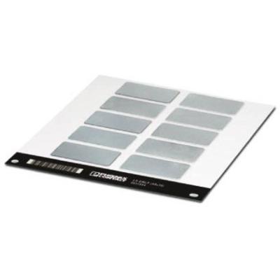 Phoenix Contact 0831665 LS-EMP-AL (60X30) Apparaatmarkering Montagemethode: Vergrendelen Markeringsvlak: 60 x 30 mm Aluminium Aantal markeringen: 50 5 stuk(s) Phoenix Contact 0831665 LS-EMP-AL (60X30) Apparaatmarkering Montagemethode: Vergrendelen Markeringsvlak: 60 x 30 mm Aluminium Aantal markeringen: 50 5 stuk(s)