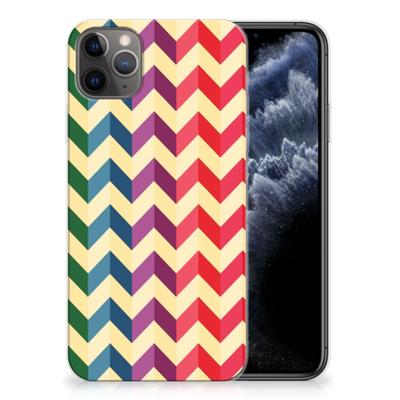 Apple iPhone 11 Pro Max | TPU bumper | Zigzag Multi Color