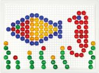 Lena insteekmozaïekset 10 mm transparant 140 stuks - thumbnail